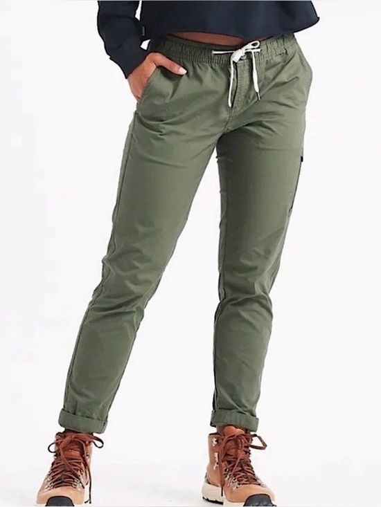 Vuori Pants - Vuori Ripstop Climber Pant Olive Green XS/S